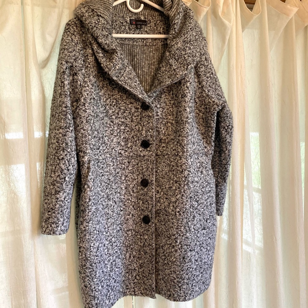 Carre Noir Coat